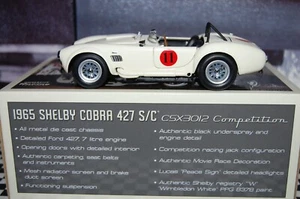 Elvis Presley 'Spinout' Shelby Cobra 427s/c 1965 1:24 Scale Die-Cast Car (BNIB) - Picture 1 of 5