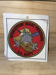 US Navy Operation Iraqi Freedom 4” Patch New - Picture 1 of 2