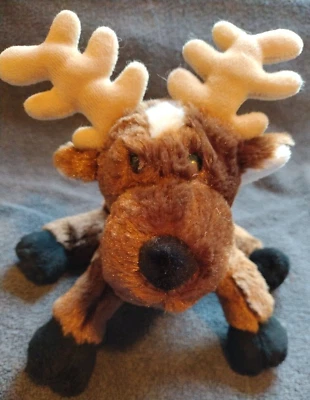 Ganz Webkinz Reindeer HM137 Stuffed Plush Animal NO CODE - Image 1 of 4