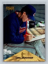 1996 Pinnacle Starburst #148 Orel Hershiser Cleveland Indians