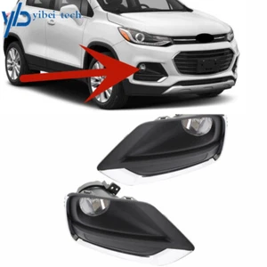 For 2017-2021 Chevrolet Trax Front Fog Light Lamps w/Switch kits Right&Left Side - Picture 1 of 11