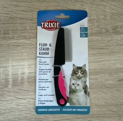 Trixie Peigne anti-puces pour chats 15cm - Photo 1/2