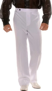 Men's Disco White Pants - Underwraps Costumes - Picture 1 of 1