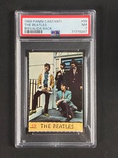 1968 Panini Cantanti '68 - The Beatles #59 - Bisvalida Perforated- PSA 7 POP 1