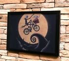 Jack Skellington & Zero Picture  Framed Wall Hanging Size A4