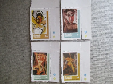 Grenada Grenadines,Scott#435-438, MNH Cover