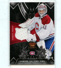 CAREY PRICE 2012-13 Panini Rookie Anthology Crown Royale Lords of the NHL Relic