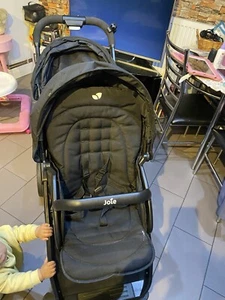 Joie evalite duo double pram in grey, suitable from birth - Picture 1 of 3
