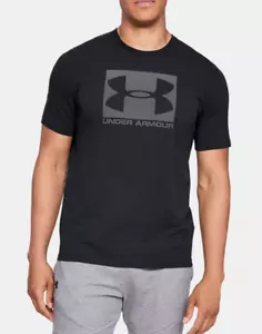 UA Under Armour Men's Logo Tee Top Athletic Muscle Gym Shirt New With Tags - Picture 1 of 8