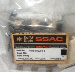 SSAC TC2D4K11 Time Delay Relay Solid State - Picture 1 of 1