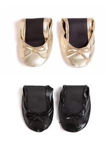 TALARIA Women's Classic Foldable Flats with Pouch $12 NEW - Picture 1 of 8