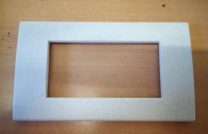PLACCA BTICINO LIGHT N4804IB BIANCO INTEGRALE 4P - Picture 1 of 2