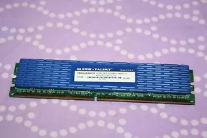 Supertalent T800UX4GC5 PC2-6400 4GB 2X2GB DDR2-800 CL5-5-5-15 240PIN Memory - Picture 1 of 1