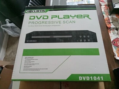 Reproductor de DVD Curtis DVD1041 NUEVO EN CAJA.  Foto 1 de 2