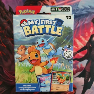 Pokemon My First Battle Two Mini Starter Decks Charmander & Squirtle Sealed New - Picture 1 of 4