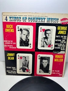 4 KINGS OF COUNTRY MUSIC, OWENS JONES DEAN MILLER - LP - Picture 1 of 4