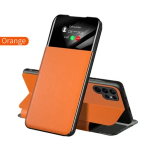 Leather Case Cover Slot TPU Stand For Samsung Galaxy S23 S22 Ultra S21 A53 5G - Photo 1 sur 15