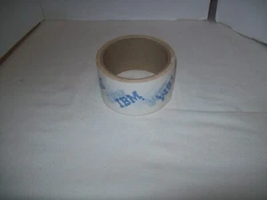 Nastro da imballaggio vintage IBM LOGO usato rotolo parziale largo 2" - Foto 1 di 4