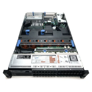 Dell PowerEdge R720 Server 2x E5-2630v2 2.6GHz 6C 64GB 8x Trays H710P Enterprise - Picture 1 of 2