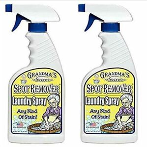 Grandma's Secret Spot Remover Laundry Spray 16oz 2-Pack BRAND NEW SHIPS FAST
