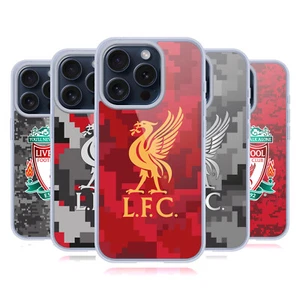 LIVERPOOL FC CAMOUFLAGE NUMÉRIQUE ÉTUI COQUE EN GEL POUR APPLE iPHONE TÉLÉPHONES - Photo 1 sur 13