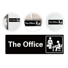  Acrylic Public Room Door Sign Office The Best for Home and Business Logo
