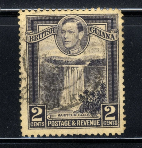 1938 British Guiana SG309 2c. Kaieteur Falls Cover