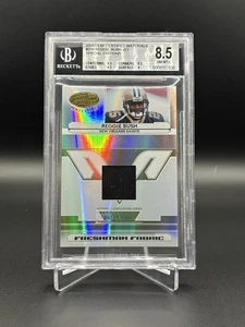 2006 Leaf Certified Materials Reggie Bush Rookie Freshman Fabric Patch #4/5 - Picture 1 of 3