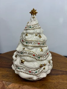 NOS 2003 Lenox China Jewels Tree Cozy Lite 6238216 Christmas Tree Candle Light - Picture 1 of 9