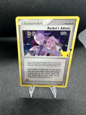 Pokémon TCG Rocket's Admin Celebrations: Classic Collection 86/109 Holo Holo... - Image 1 of 3