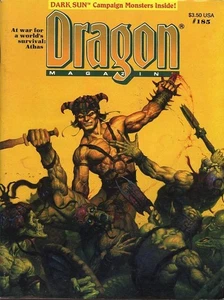 DRAGON MAGAZINE #185 EXC+! TSR Dungeons Dark Sun D&D Module Game 1992 Adventure - Picture 1 of 2