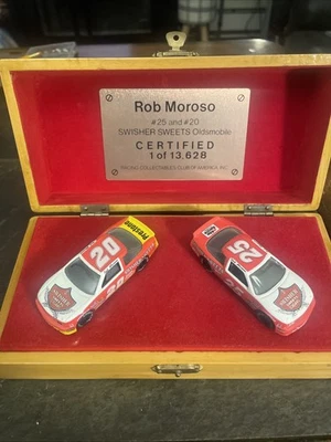 Rob Moroso #20 & #25 Swisher Sweets 1989 Rookie of the Year Oldsmobiles 1:64 Set - Image 1 of 4