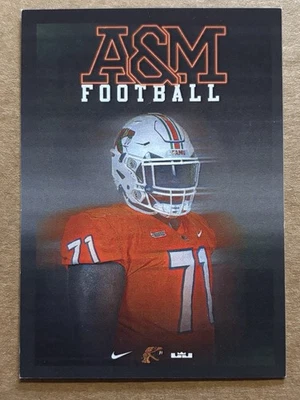 2025 Florida A&M University Rattlers Football Pocket Schedule-Ashton Grable - Image 1 of 3