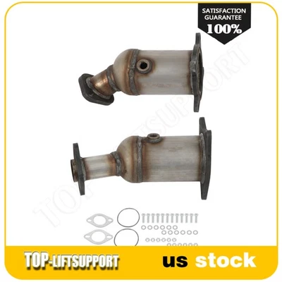 Pair Catalytic Converter For 2008-2012 Ford Taurus 3.5L / Lincoln MKX MKS MKZ - Image 1 of 4