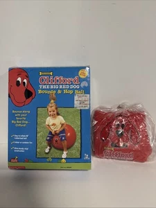 Clifford the Big Red Dog Bounce & Hop Ball Scolastic Vinyl Inflatable Ball RARE - Picture 1 of 20
