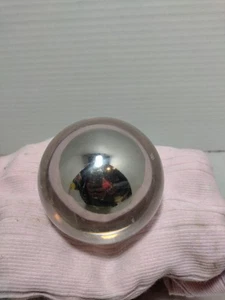 Vintage Steel Spheres Encased In Lucite Ball - Picture 1 of 3