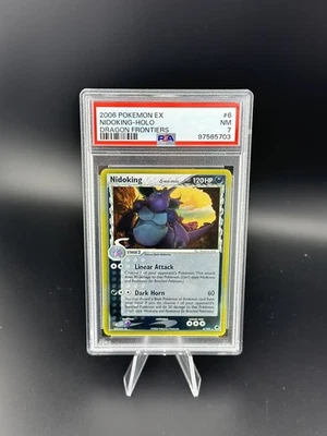 2006 POKEMON EX NIDOKING HOLO DRAGON FRONTIERS 6/101 PSA 7 - Image 1 of 2
