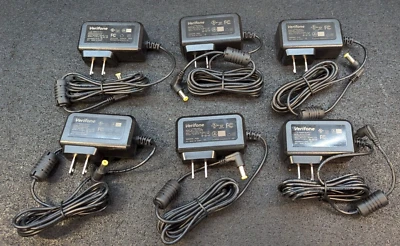 🔥6 x New🔥 Verifone MX915 MX925 Charger Power Supply Adapter AU1121206U 12V 1A - Image 1 of 4