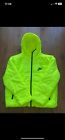 Nike Neon Yellow Jacket Size Large 