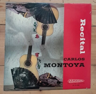 CARLOS MONTAYA Recital LP | VG+ VG+ | FRA Musidisc 30 CV 901 | FLAMENCO - Bild 1 von 3