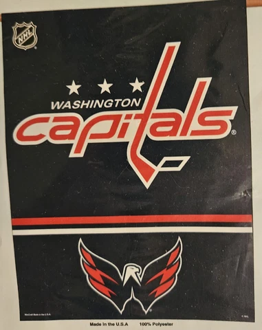 Washington Capitals DC NHL Hockey 27" x 37" Banner Flag Wincraft Brand Cover