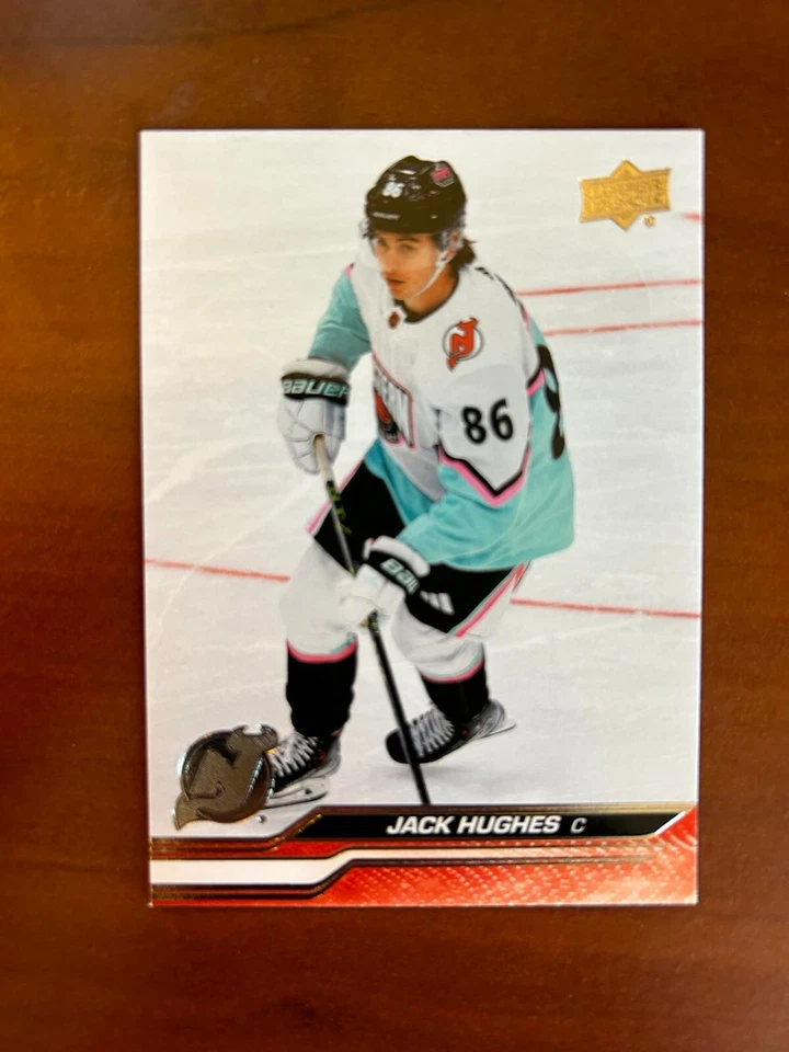 Jack Hughes, All-Star Team #680 - 2023-24 Upper Deck Extended Series - Image 1 of 1