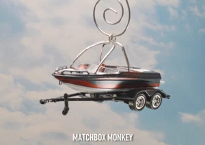 Waterski Wakebord Boat Christmas Ornament Mastercraft Moomba Supra Water Ski - Picture 1 of 10