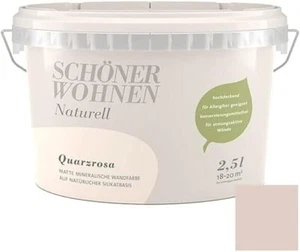 Schöner Wohnen Mineral Wandfarbe Naturell 2,5 Liter Farbwahl! - Bild 1 von 22