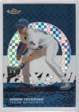 2005 Topps Finest Blue X-Fractor /150 Mark Teixeira #106