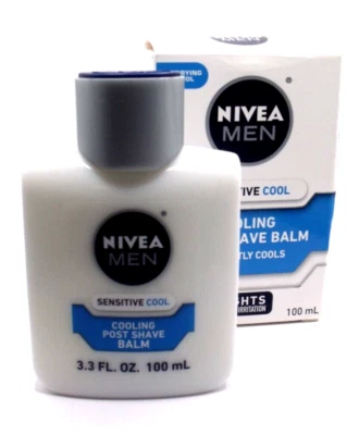 Nivea Men Sensitive Cool Bálsamo Post Afeitado Calma Hidrata Después del Afeitado 3.3 OZ Foto 1 de 4