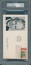 Bud Wilkinson Signed First Day Cover PSA/DNA Certified Authentic Autograph *2419