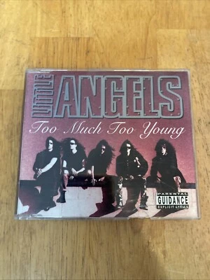 Little Angels Too Much Too Young UK Import 4 Track CD 1992 Polydor Records Issue - Image 1 of 4
