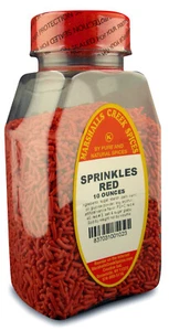 Marshalls Creek Spices SPRINKLES ROJO - Kosher - Imagen 1 de 1