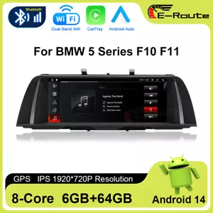 10.25” Car Multimedia Screen For BMW 5 Series F10 F11 2012-2016 NBT Carplay WIFI - Picture 1 of 20